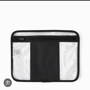 Thirty-one Clear Utility Pocket Insert in Black
